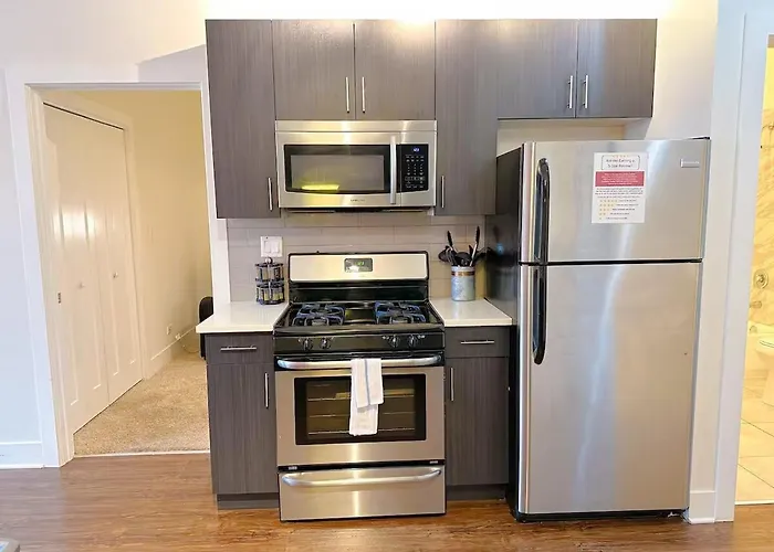 Апартаменты Smoke Ok 2br Retreat Near Mccormick Чикаго